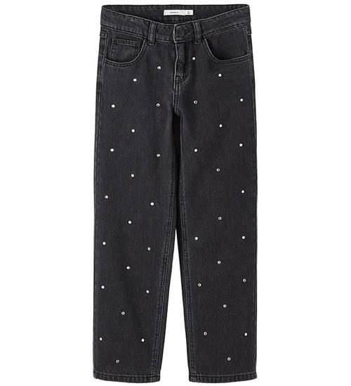 Name It Jeans - Noos - NkfRose - Sort Denim m. Similisten
