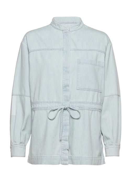 Closed | Denim Patchwork Overshirt | XS