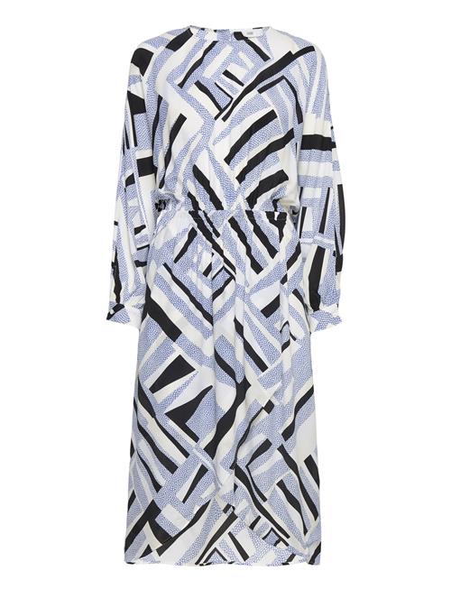 Closed | Gathered Dress Galaxy Blue | M