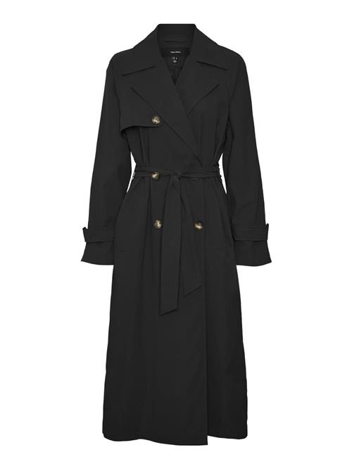 VERO MODA Overgangsfrakke 'TESSAGOLD'  sort