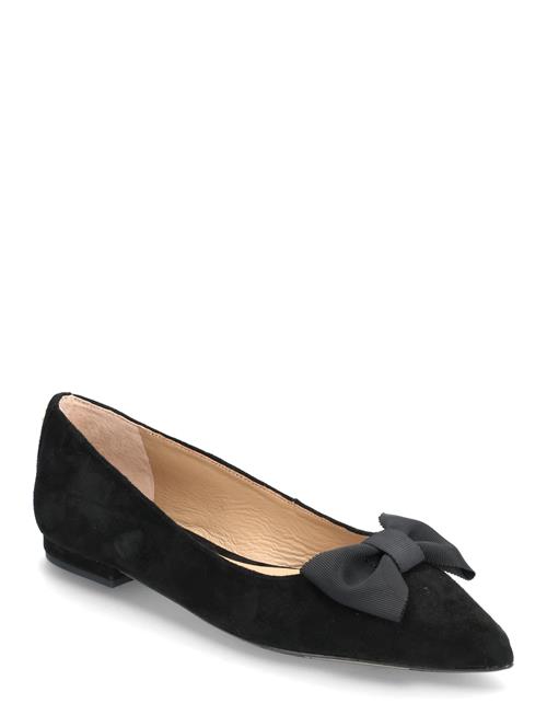 Lauren Ralph Lauren | Londyn Bow-Trim Suede Ballet Flat | 38.5
