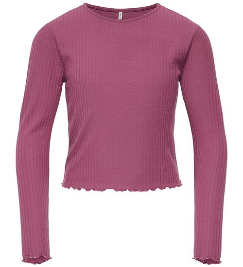 Kids Only Bluse - Rib - KogNella - Noos - Grape Nectar