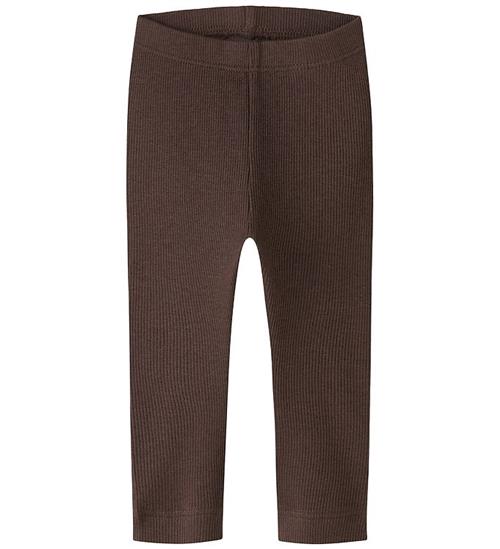 Name It Leggings - Rib - Noos - NbnKab - French Roast