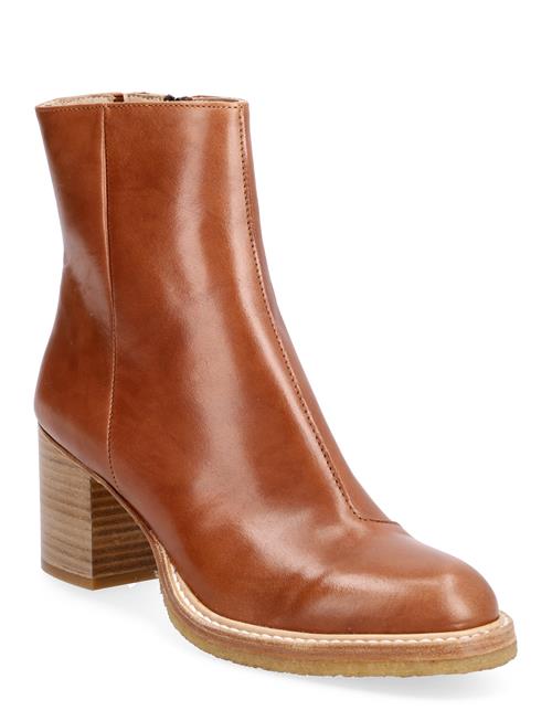 ANGULUS | Bootie - Block Heel - With Zippe | 39