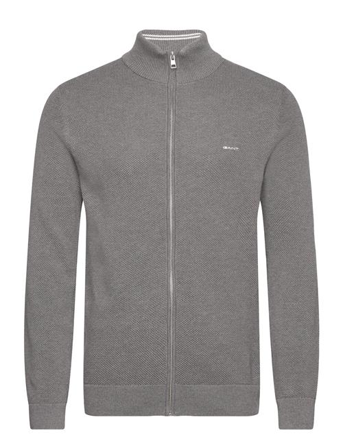 Gant | Cotton Pique Zip Cardigan | XL