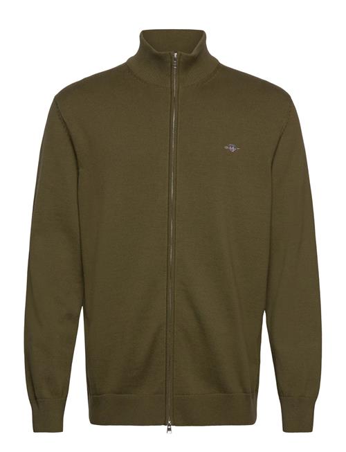 Gant | Cotton Knit Zip Cardigan | XXL