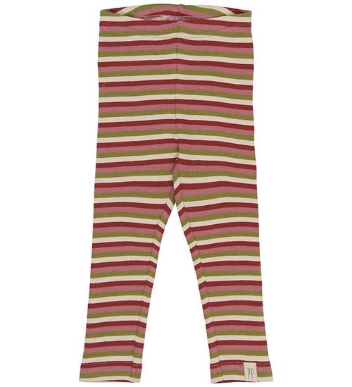 Petit Piao Leggings - Rib - Modal - PpSong - Dusty Rose Multistr