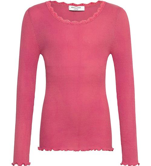Rosemunde Bluse - Rib - Modal - RkBalta - Rapture Rose