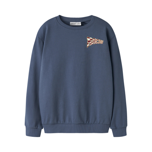 NAME IT Sweatshirt Vasha Vintage Indigo Racing