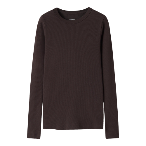 NAME IT Bluse Nakal Chocolate Plum
