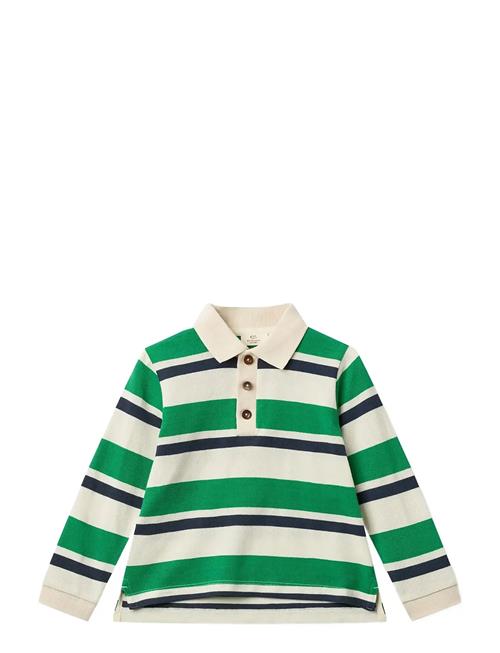 Copenhagen Colors | Striped Pique Polo W. Ls | 104