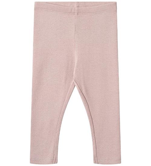 Wheat Leggings - Rib - Maddy - Rose Cloud
