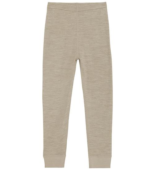 CeLaVi Leggings - Uld/Viskose - Savannah Tan