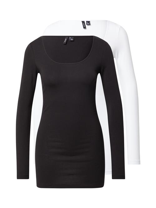 VERO MODA Shirts  sort / hvid
