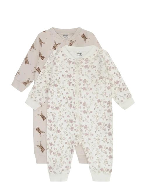Pippi | Nightsuit -Zipper (2-Pack) | 104