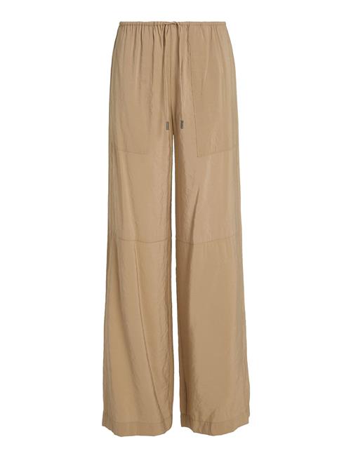 Calvin Klein | Textured Wide Leg Pants | 38