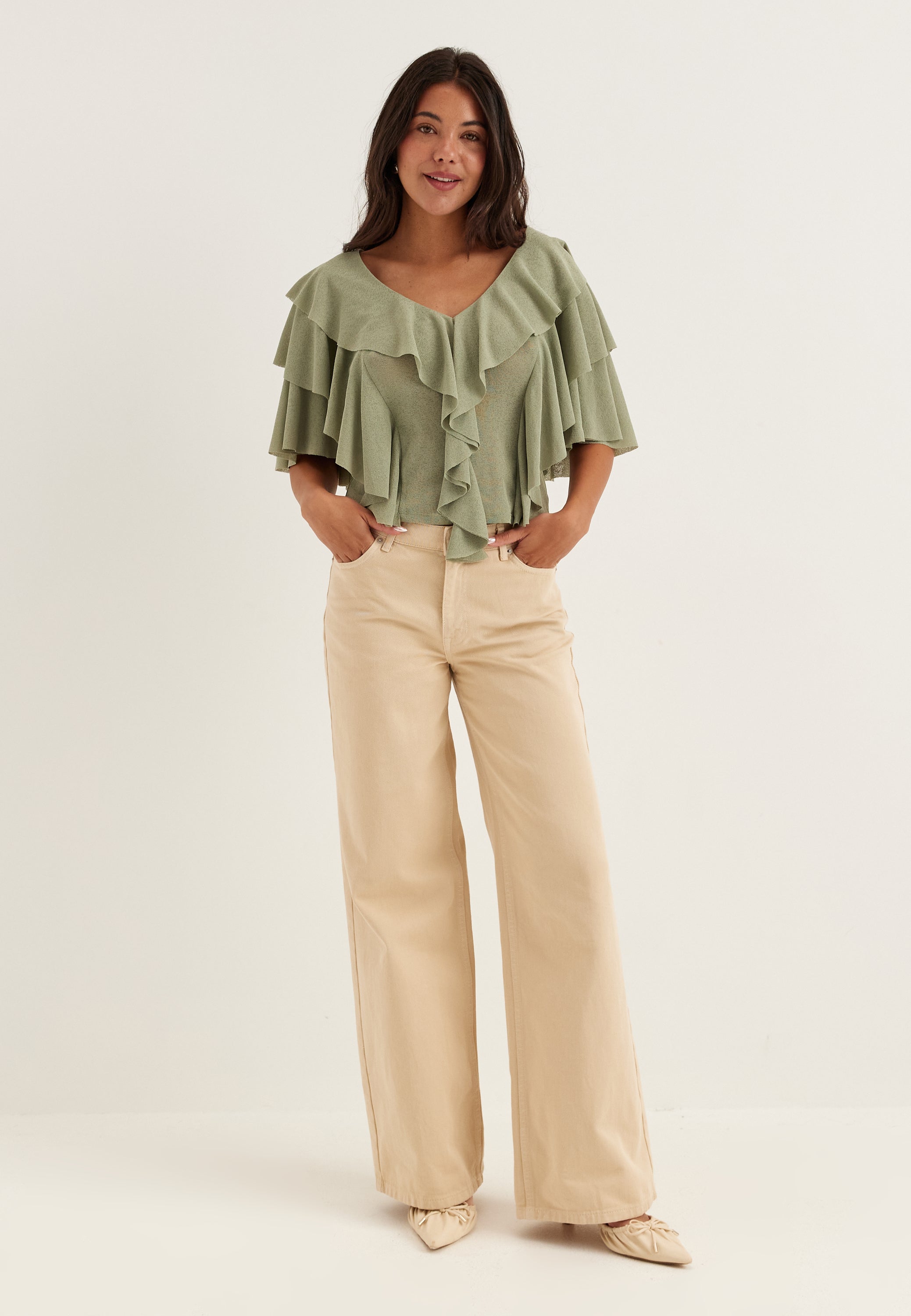BUBBLEROOM Flounce Top