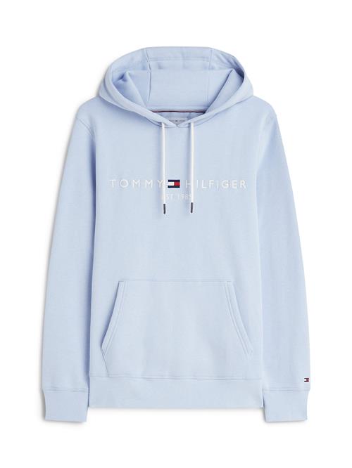TOMMY HILFIGER Sweatshirt 'Logo Embroidery Flex Drawstring'  navy / lyseblå / rød / hvid