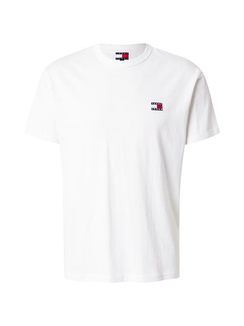 Tommy Jeans Bluser & t-shirts 'Tommy Badge'  hvid