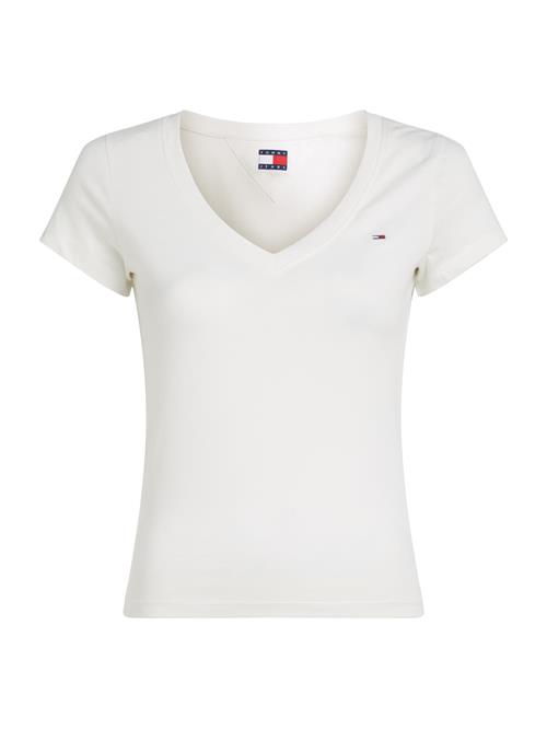 Tommy Jeans Shirts 'Low Slim'  hvid