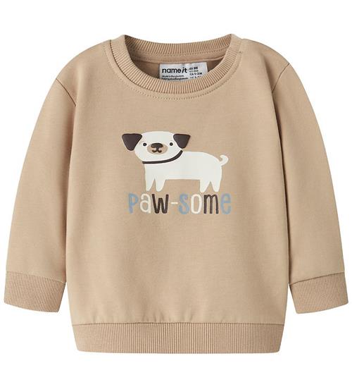 Name It Sweatshirt - NbmVonne - Sesame/Dog