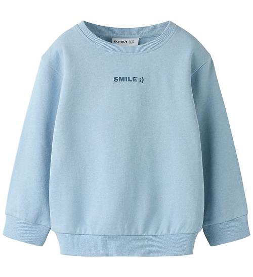 Name It Sweatshirt - NmmDilasso - Blue Fog