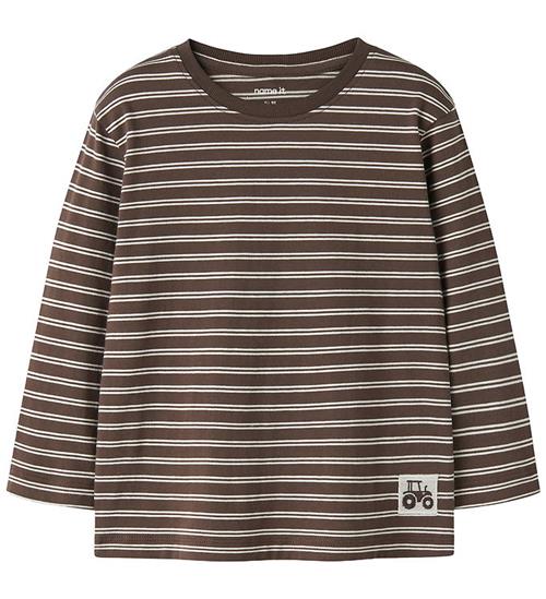 Name It Bluse - NmmKristian - Shopping Bag/Wispy Clouds