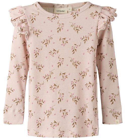Lil Atelier Bluse - Rib - Slim - Noos - NmfGavo - Hushed Violet/