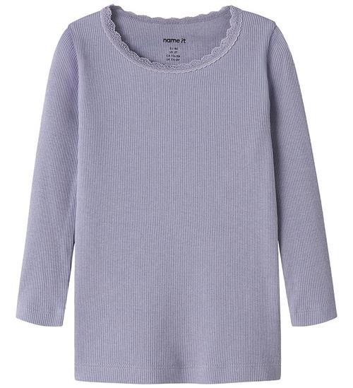 Name It Bluse - Rib - Noos - NmfKab - Heirloom Lilac