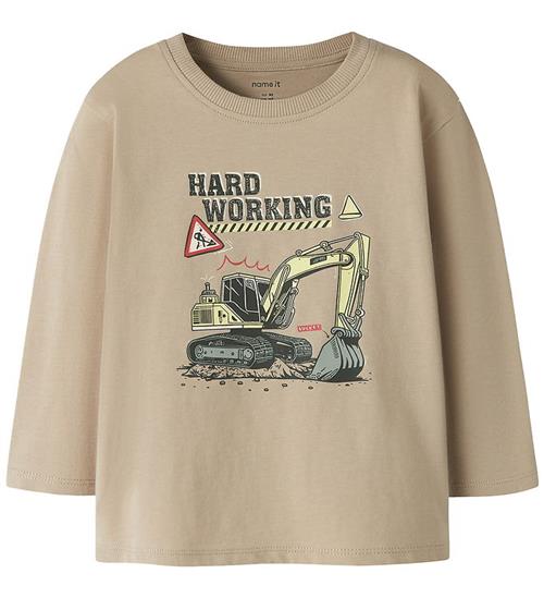 Name It Bluse - NmmVeldo - Sesame/Hard Working