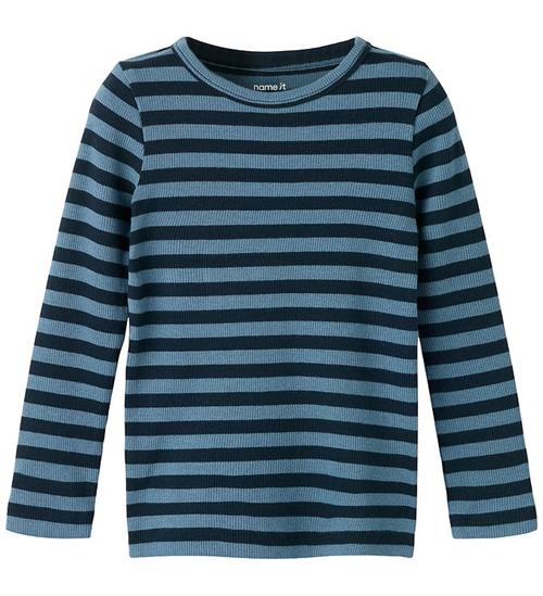Name It Bluse - Rib - Noos - NmnBanio - Dark Sapphire/Blue Mir