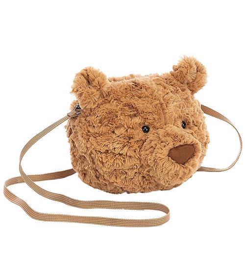 Jellycat Skuldertaske - 16x18 cm - Bartholomew Bear Bag