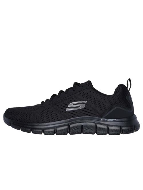 SKECHERS Sportssko 'TRACK - LESHUR'  grå / sort