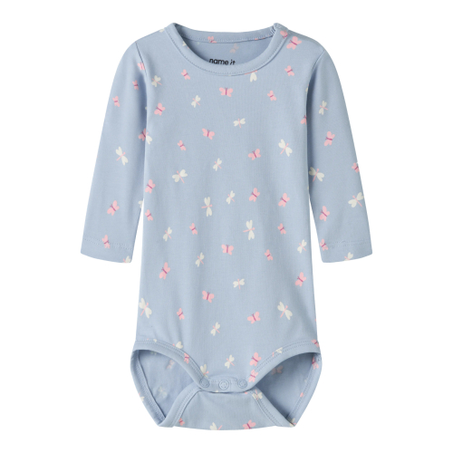 NAME IT Body Vandora Subdued Blue Butterflies