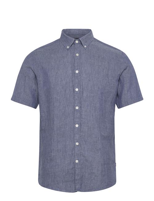 Lindbergh Black | Soft Linen Shirt S/S - Modern Fit | L