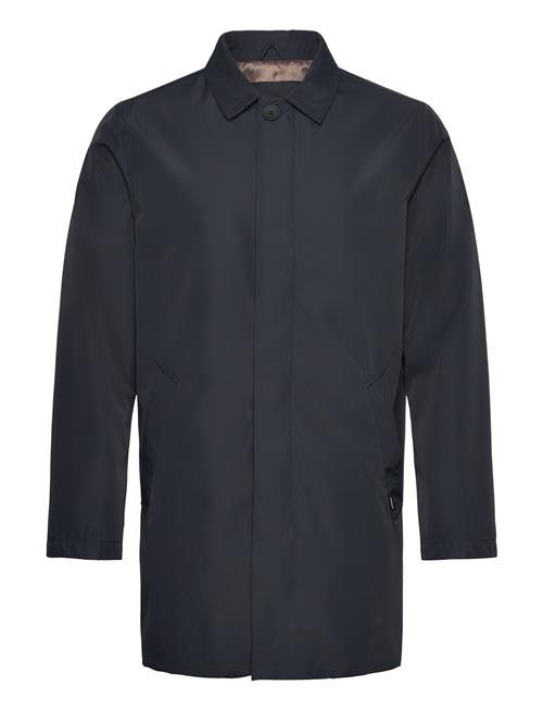 Lindbergh Black | Water Repellent Mac Coat | S
