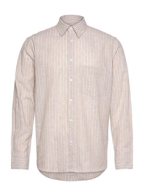 Mads Nørgaard | Cotton Linen Sune Stripe Shirt | XXL