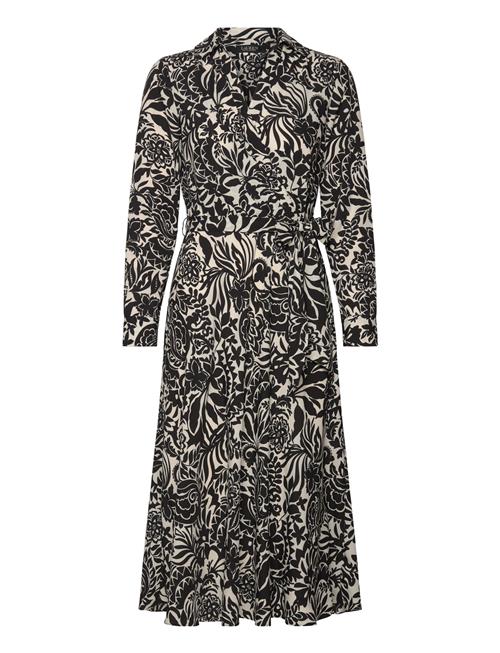 Lauren Ralph Lauren | Floral Crepe Midi Dress | 44