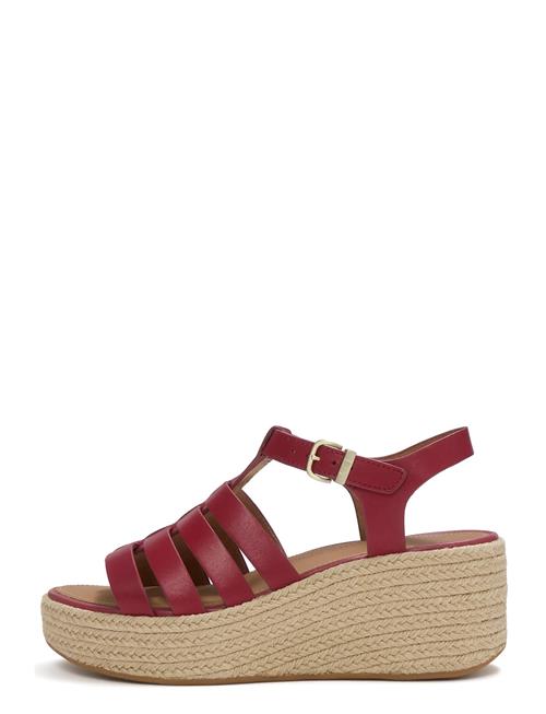 FitFlop | Platfforms Espadr. Leather Fisherman Wedge Sandals | 42