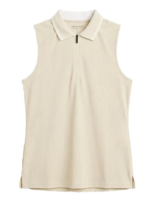 Röhnisch | Rib Sleeveless Poloshirt | S