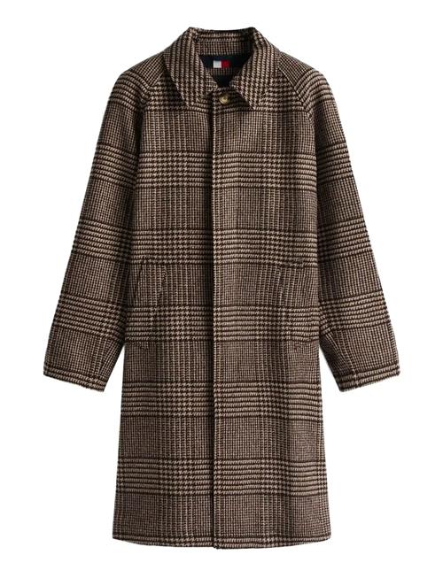 Tommy Hilfiger | Wool Check Coat | XL