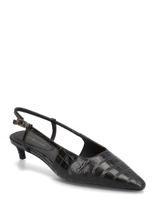 Tommy Hilfiger | Croc Slingback Slanted Heel | 41
