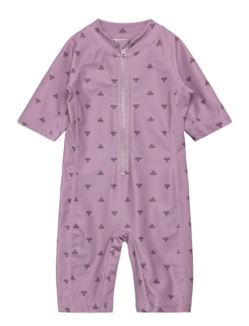 Hummel | Hmlmini Bee Aop Swimsuit 3/4 Sl | 98