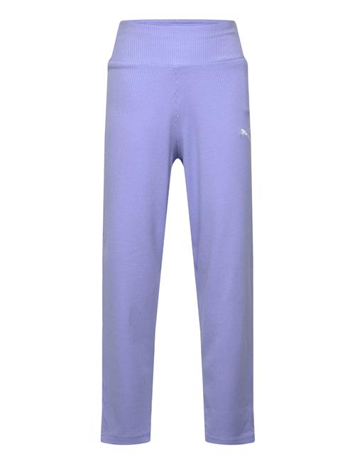 PUMA | Ess Elevated High Waist Straight Leg Rib Pants G | 140