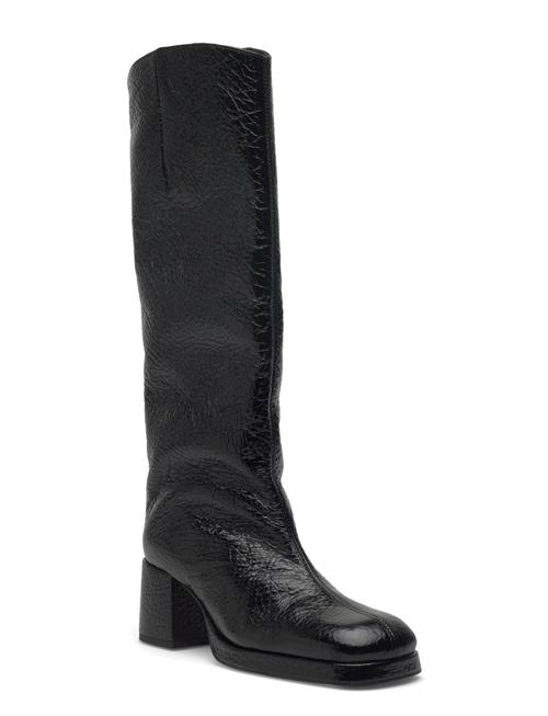MIISTA | Tundra Black Grain Tall Boots | 40