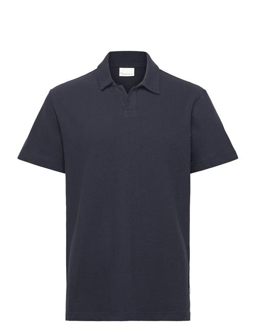 Knowledge Cotton Apparel | Loose Bouclé Polo | XXL