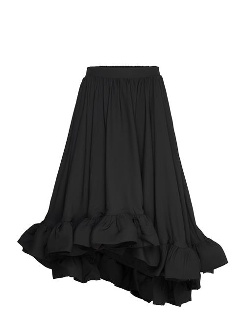 Malina | Adriana Frilled Hem Midi Skirt | M
