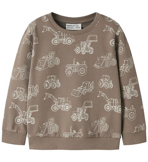 Name It Sweatshirt - NmmVaron - Noos - AOP - Fossil