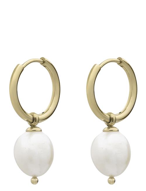 Bud To Rose | Pearl Hoop Gold | ONE SIZE