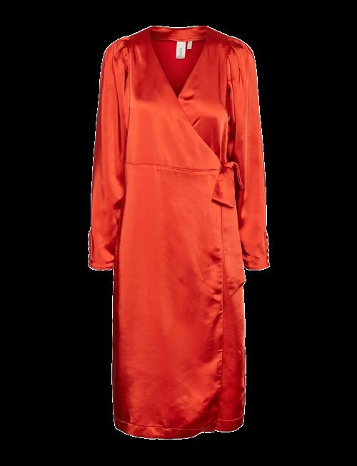 YAS | Yaspainterly Ls Wrap Midi Dess S. - Show | XS